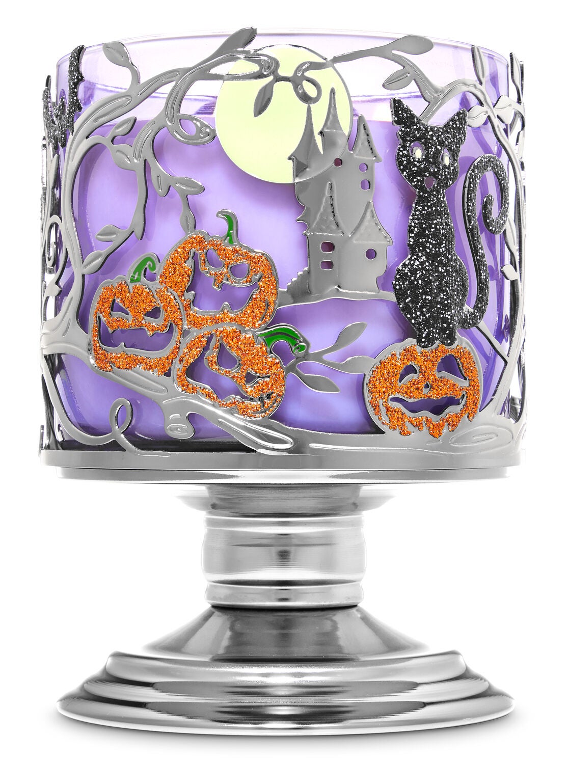 bath and body works halloween 2020 candle holder Halloween Night 3 Wick Candle Holder Bath Body Works bath and body works halloween 2020 candle holder