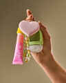 Wristlet with Mirror PocketBac Holder