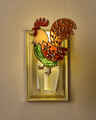 Stained Glass Rooster Nightlight Wallflowers Fragrance Plug