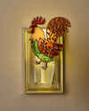 Stained Glass Rooster Nightlight Wallflowers Fragrance Plug