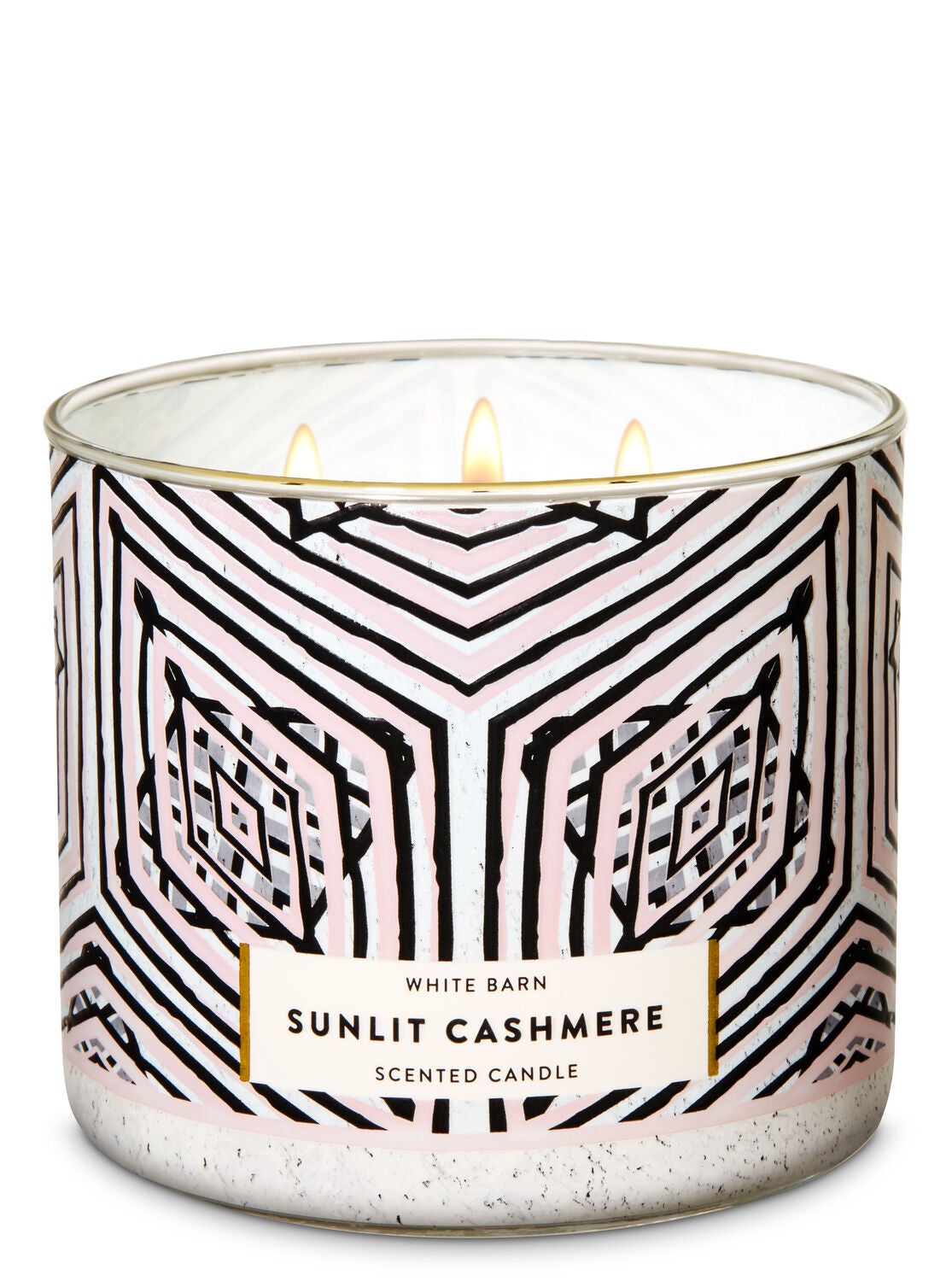 Sunlit Cashmere 3-Wick Candle - Bath And Body Works