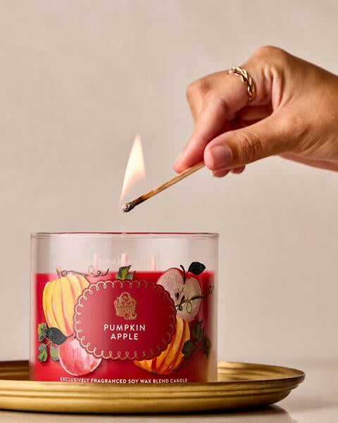 Pumpkin Apple 3-Wick Candle