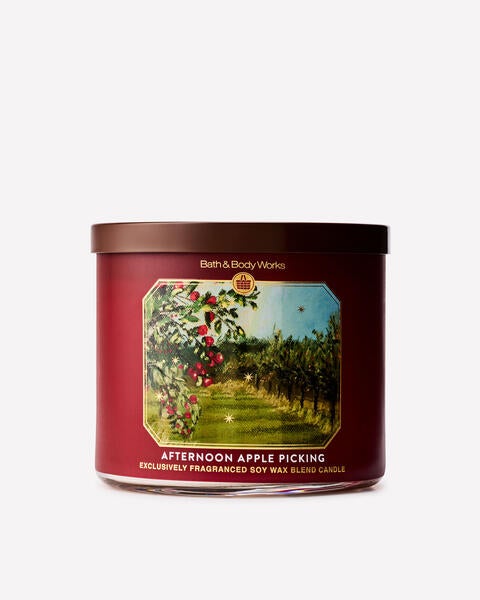 Afternoon Apple Picking 3-Wick Candle