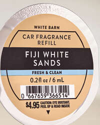 Fiji White Sands Car Fragrance Refill