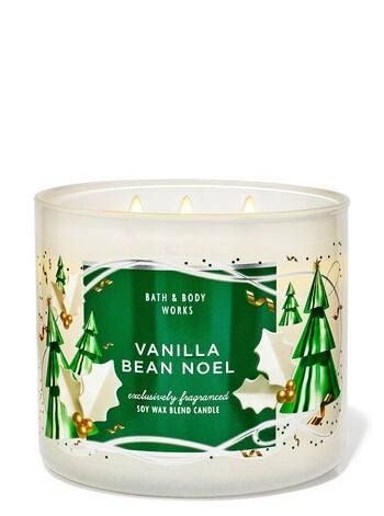 Vanilla Bean Noel 3-Wick Candle  | Bath & Body Works