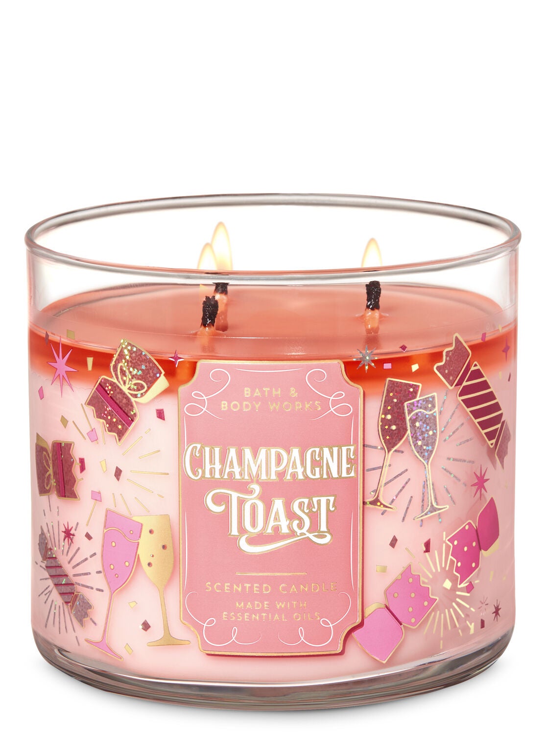 Champagne Toast 3-Wick Candle - Bath And Body Works