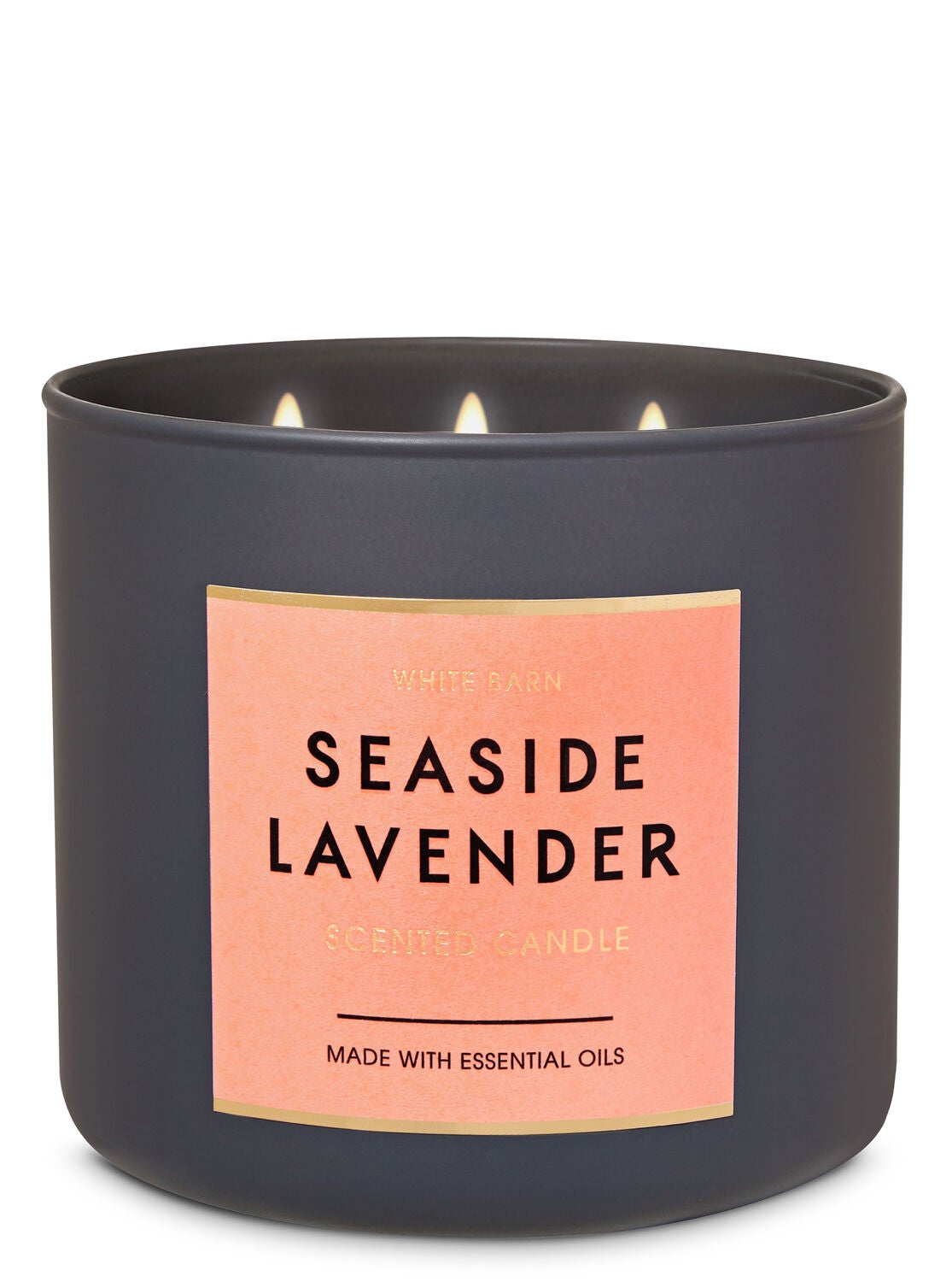 Seaside Lavender 3-Wick Candle - Bath And Body Works
