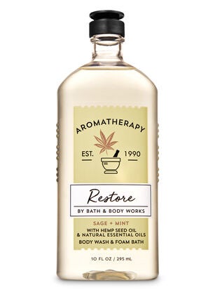Sage Mint Body Wash and Foam Bath