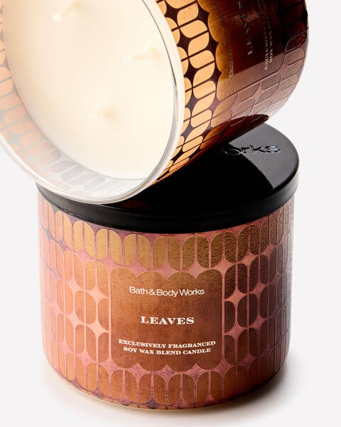 Leaves 3-Wick Candle
