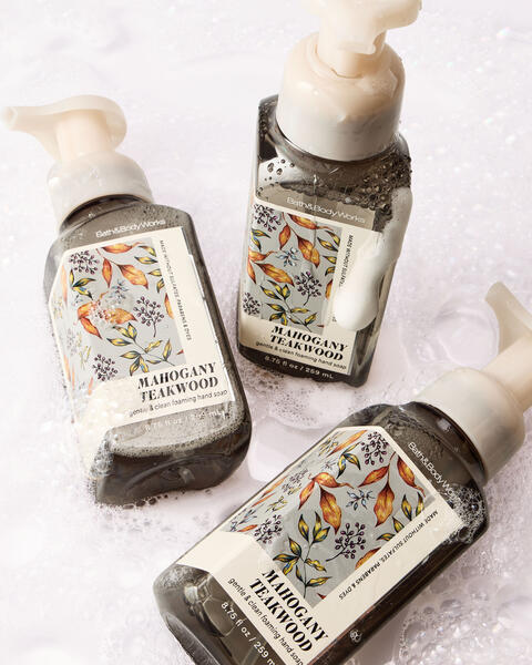 Mahogany Teakwood Gentle & Clean Foaming Hand Soap