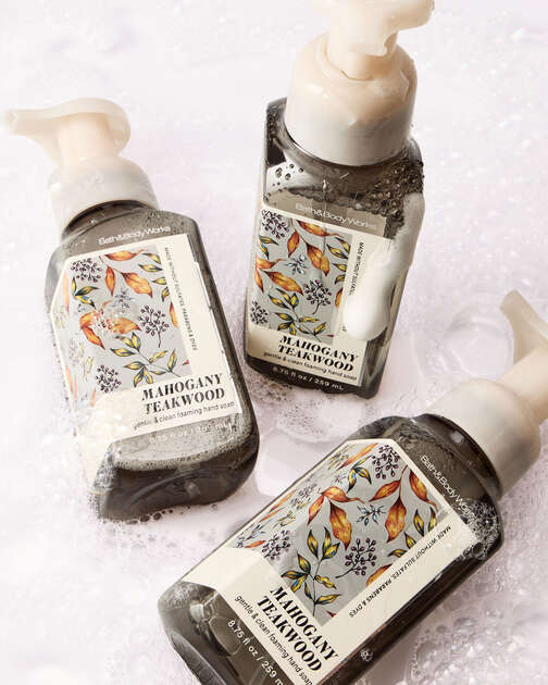 Mahogany Teakwood Gentle & Clean Foaming Hand Soap