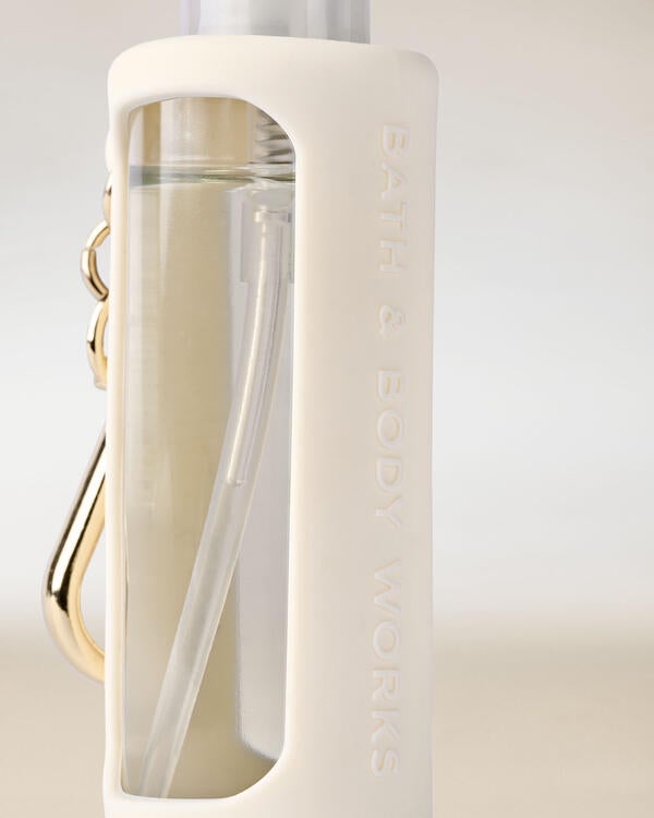 Cream Hand Sanitizer Spray Holder