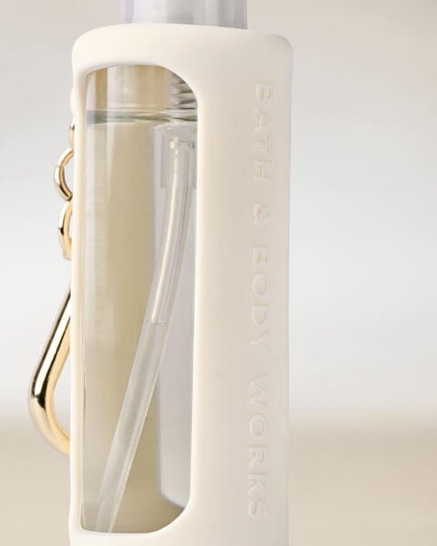 Cream Hand Sanitizer Spray Holder