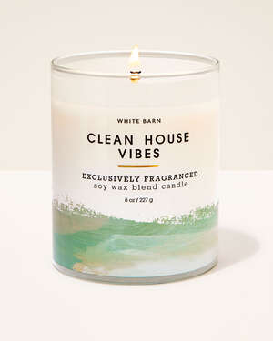 Clean House Vibes Single Wick Candle