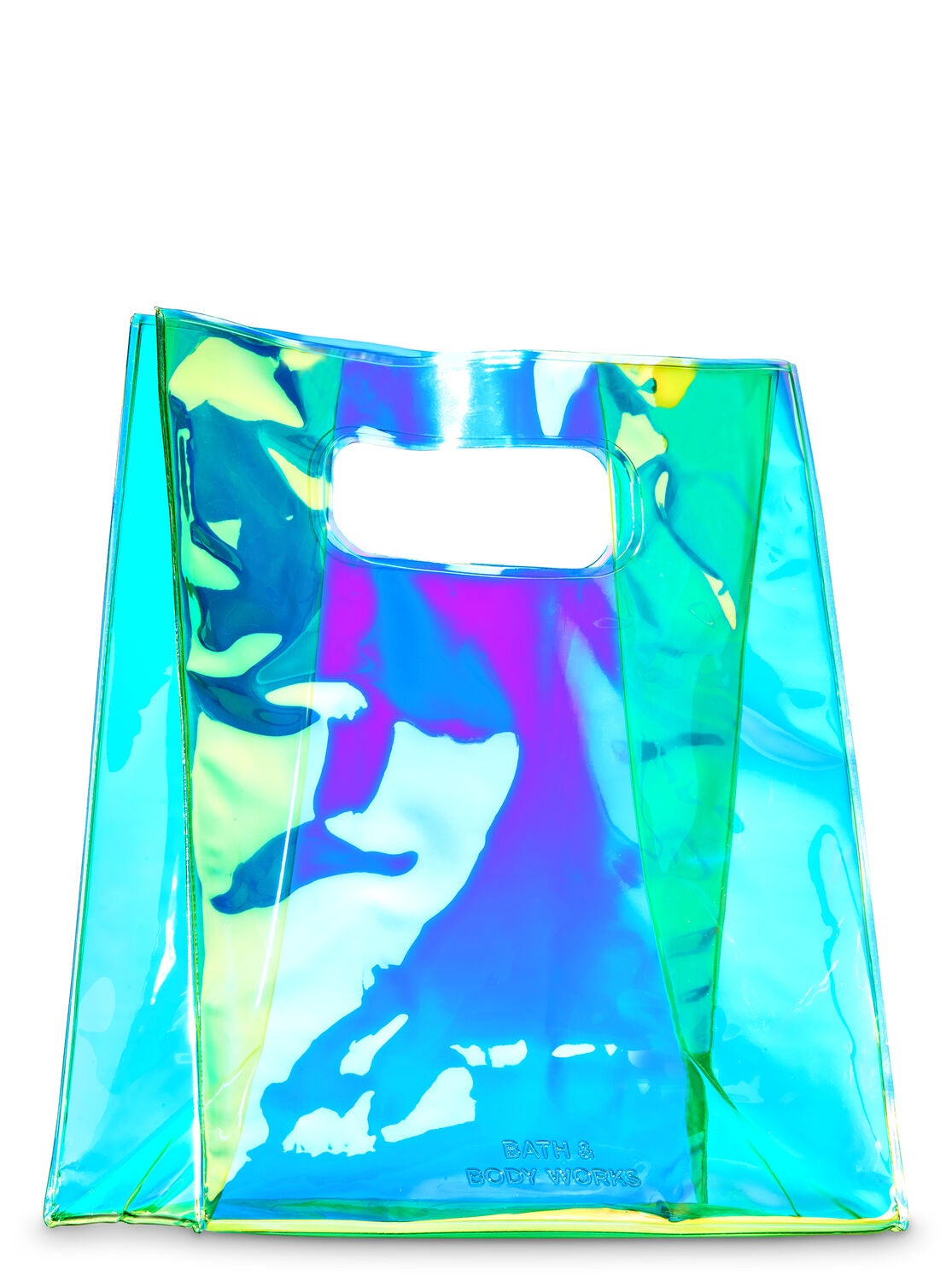 Green Iridescent Gift Bag - Bath And Body Works