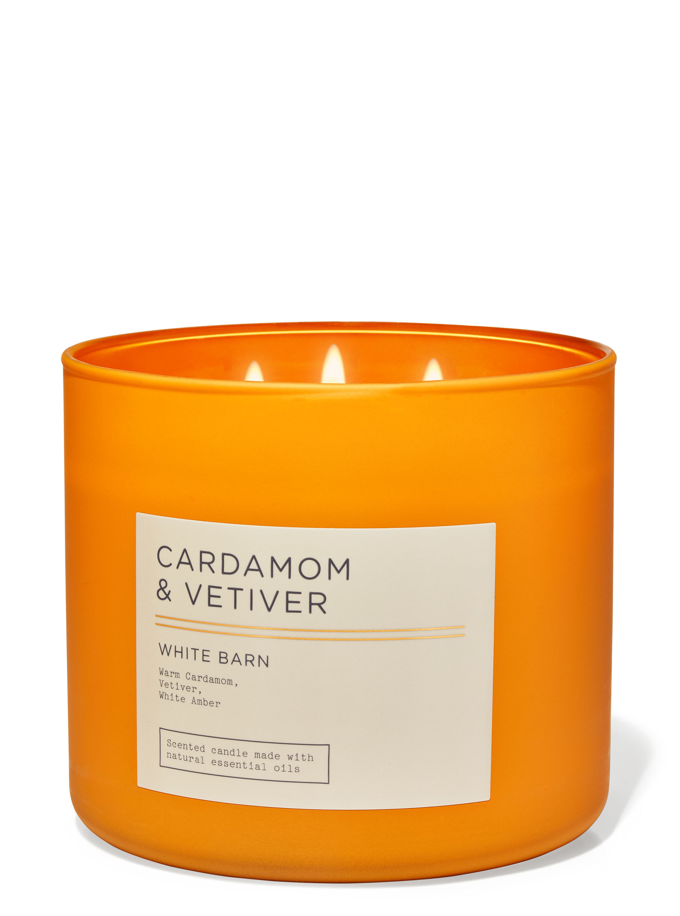 Cardamom & Vetiver 3-Wick Candle