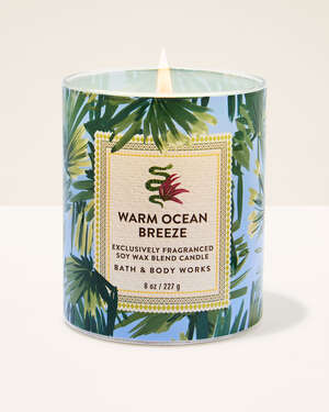 Warm Ocean Breeze Single Wick Candle