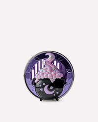 Encrusted Cauldron Car Fragrance Holder