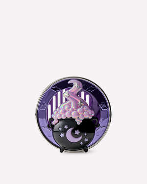 Encrusted Cauldron Car Fragrance Holder