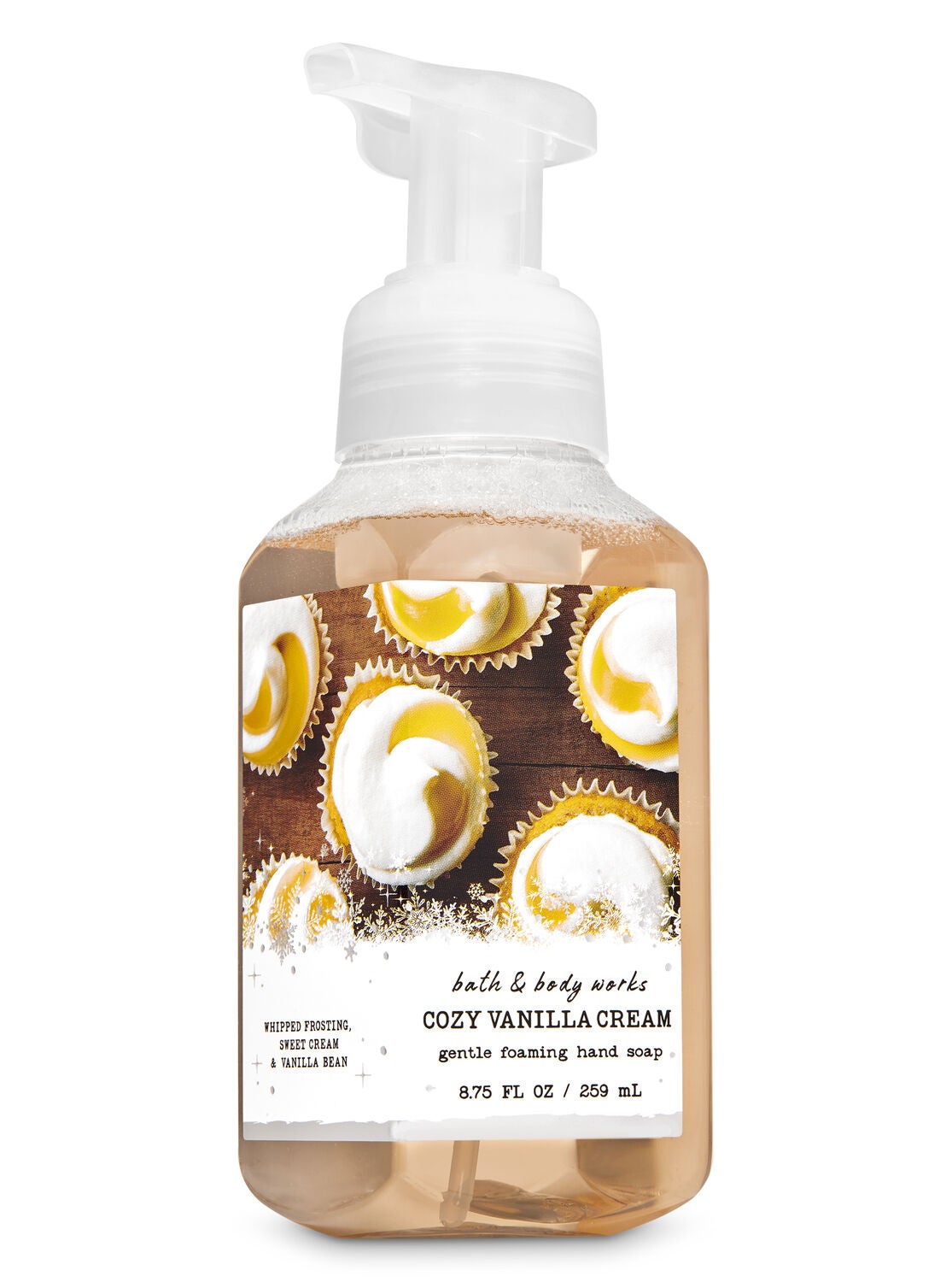 Cozy Vanilla Cream Gentle Foaming Hand Soap - Bath And Body Works