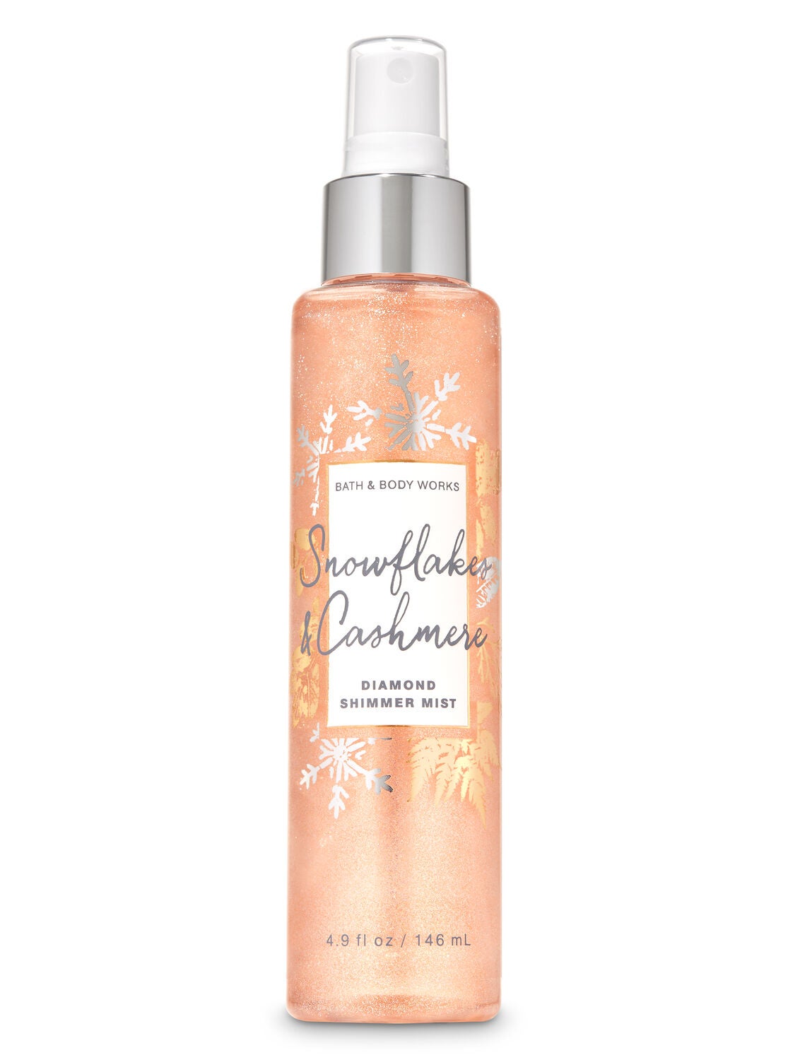 Snowflakes & Cashmere Diamond Shimmer Mist - Bath And Body Works
