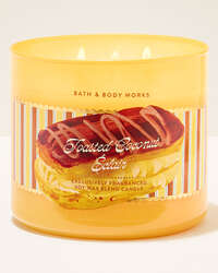 Toasted Coconut &Eacute;clair 3-Wick Candle