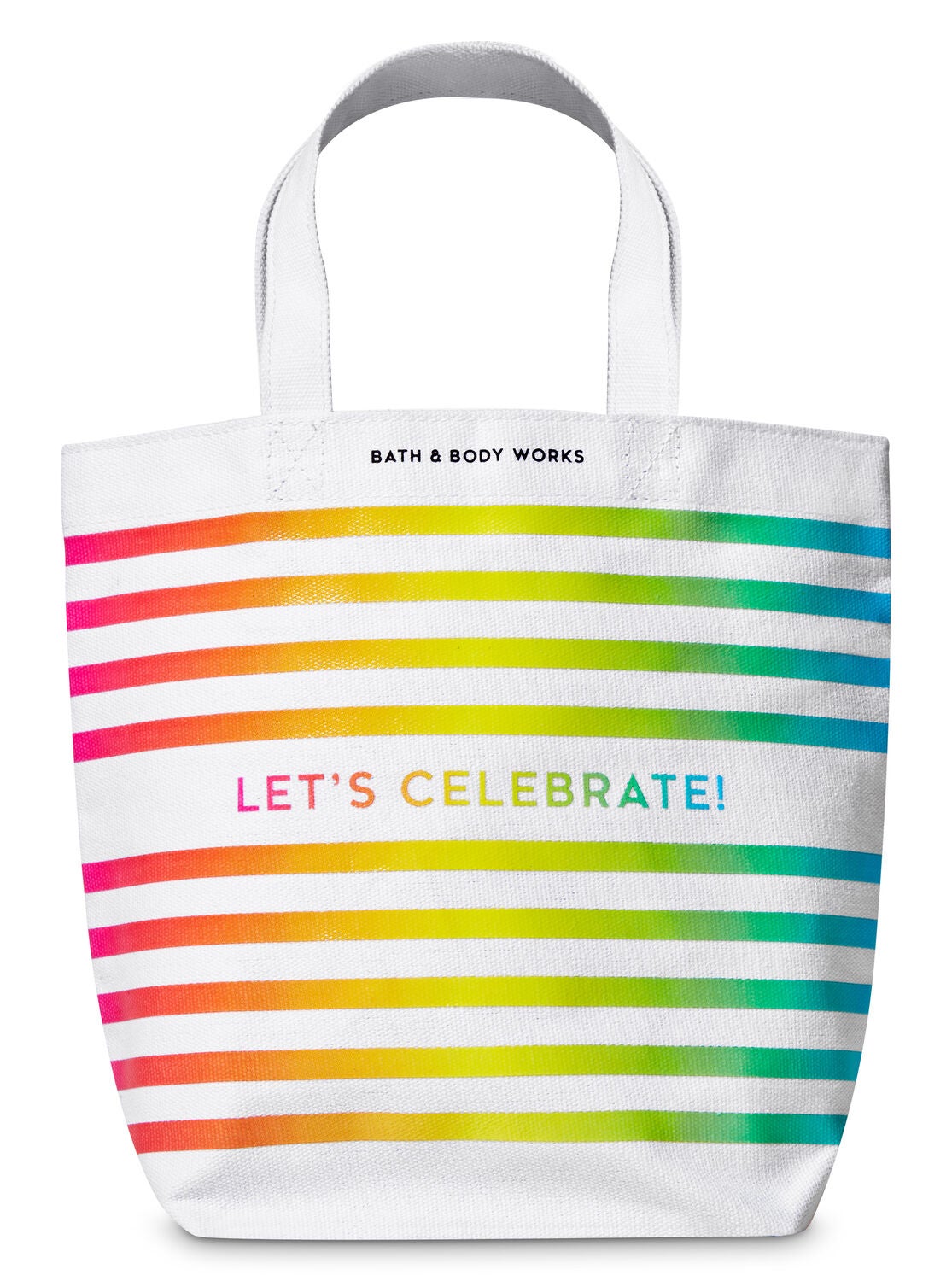 Let's Celebrate Canvas Gift Bag - Bath And Body Works