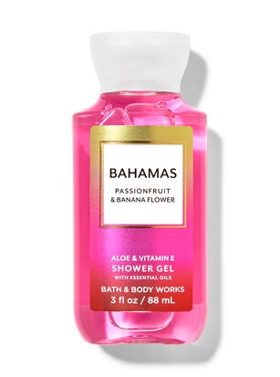 Bahamas Passionfruit &amp; Banana Flower Travel Size Shower Gel