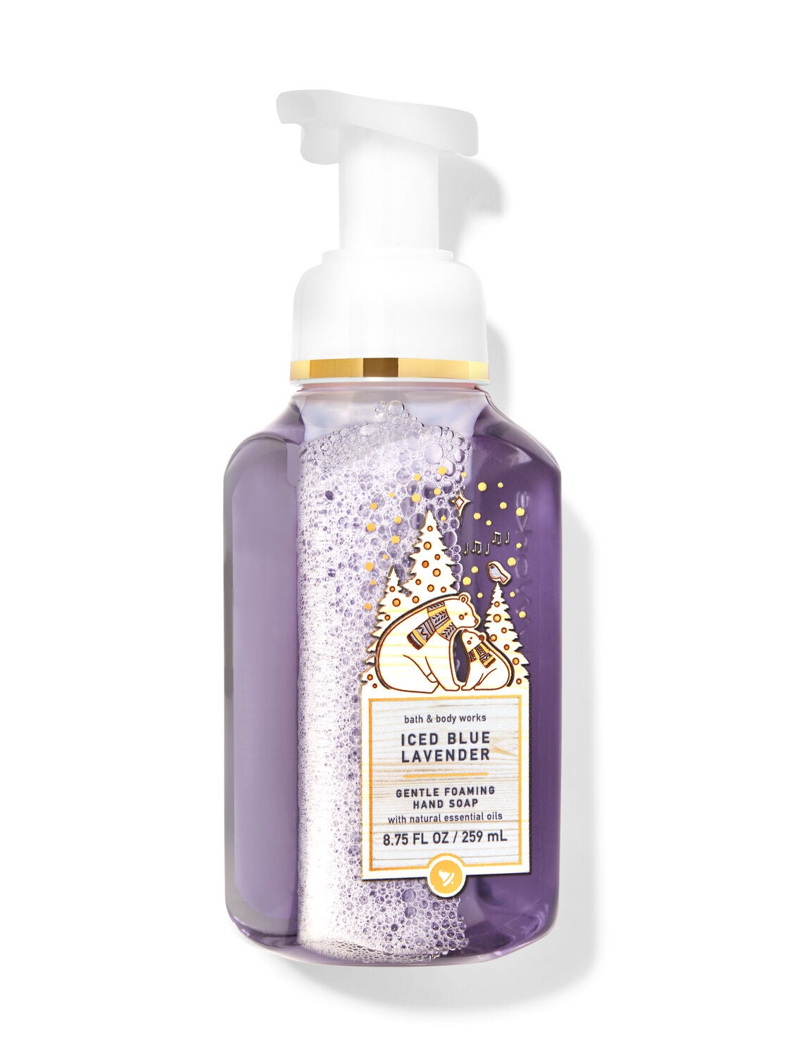Iced Blue Lavender Gentle Foaming Hand Soap
