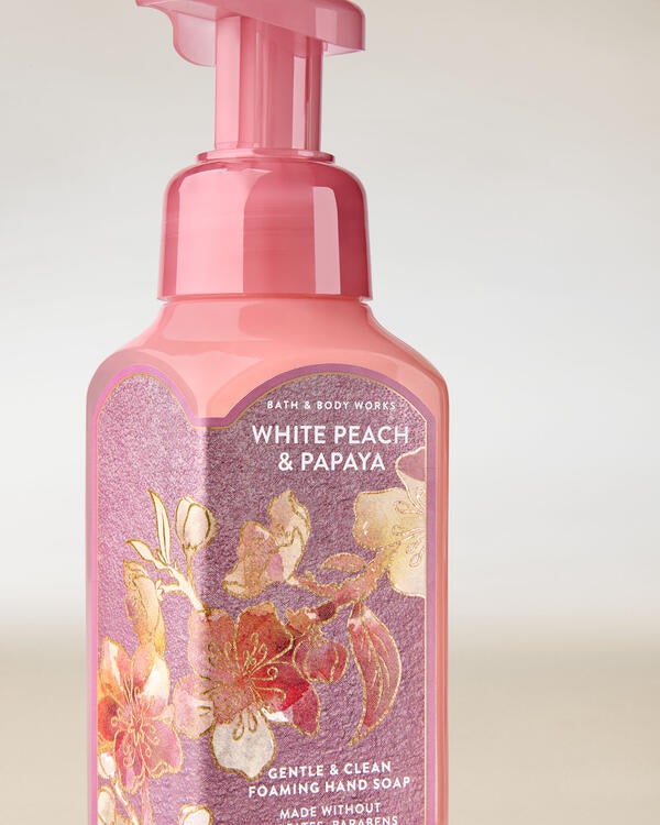 White Peach & Papaya Gentle & Clean Foaming Hand Soap