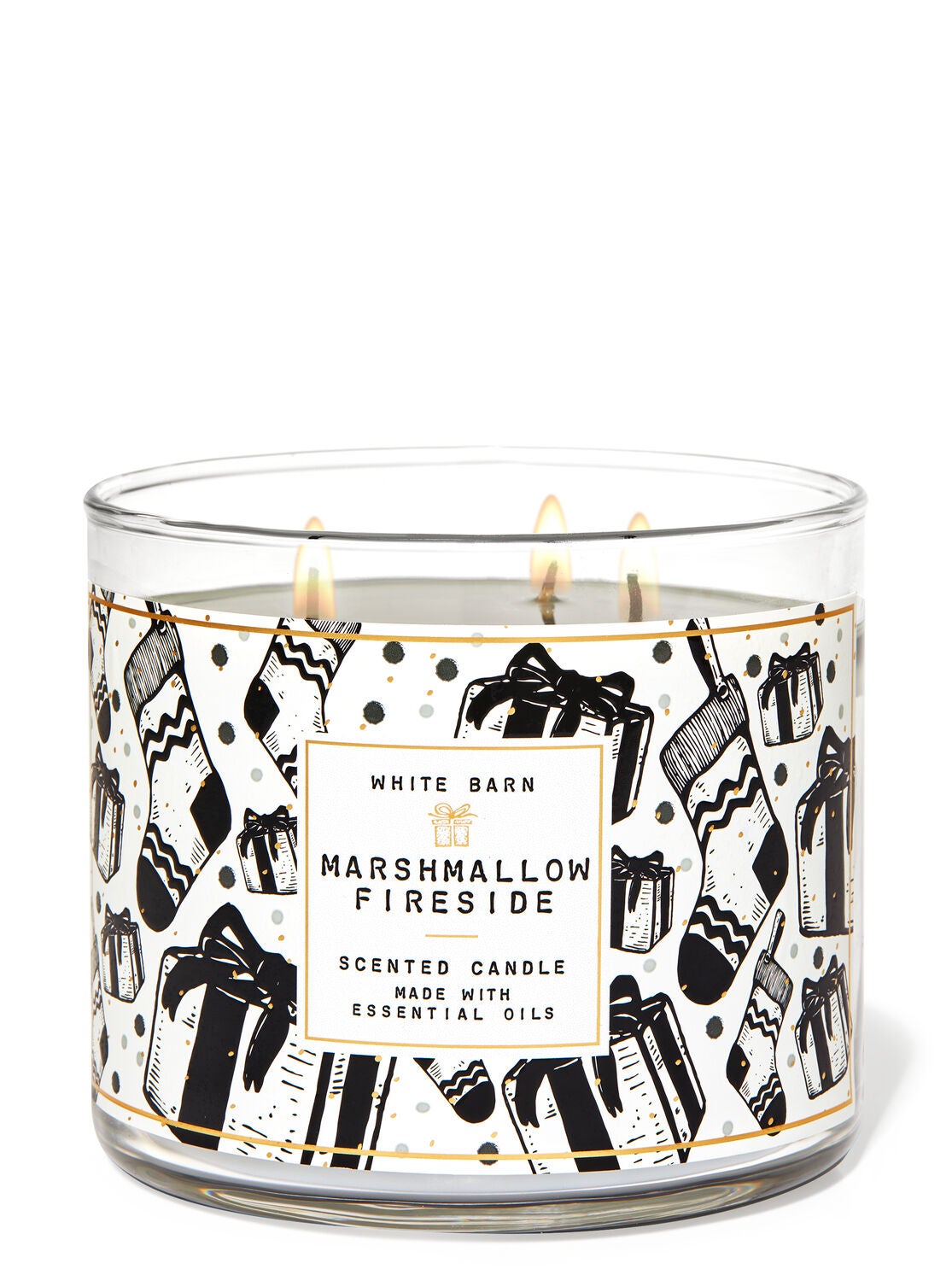 Marshmallow Fireside 3-Wick Candle
