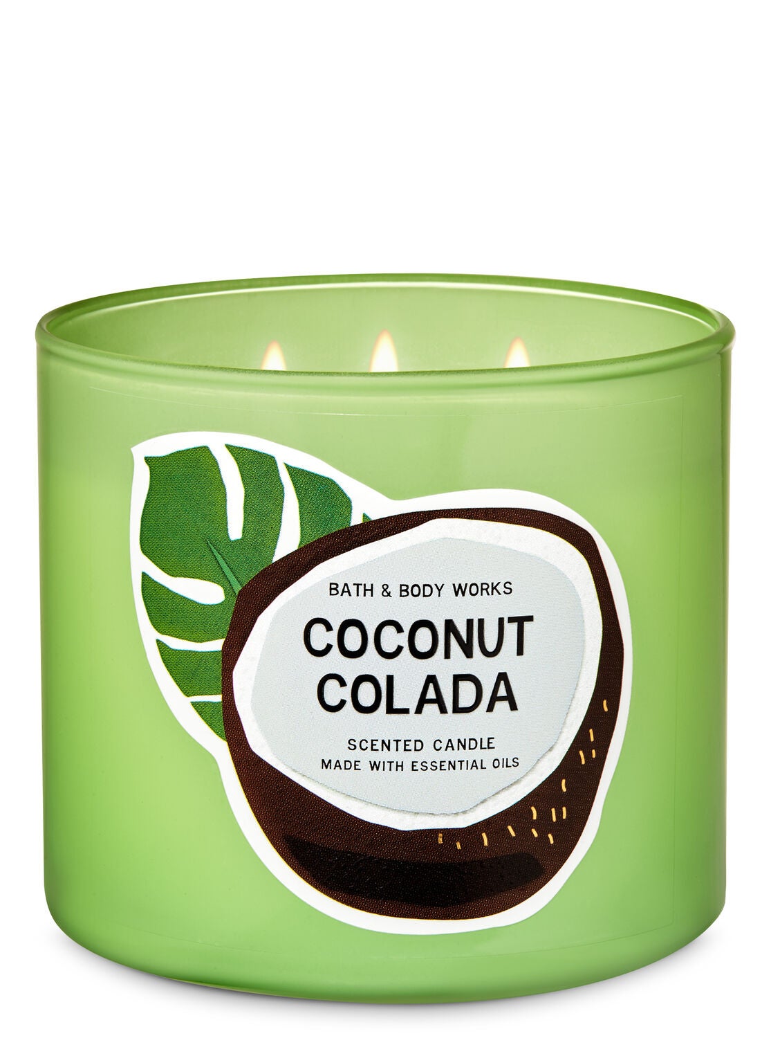 Coconut Colada 3-Wick Candle - Bath And Body Works