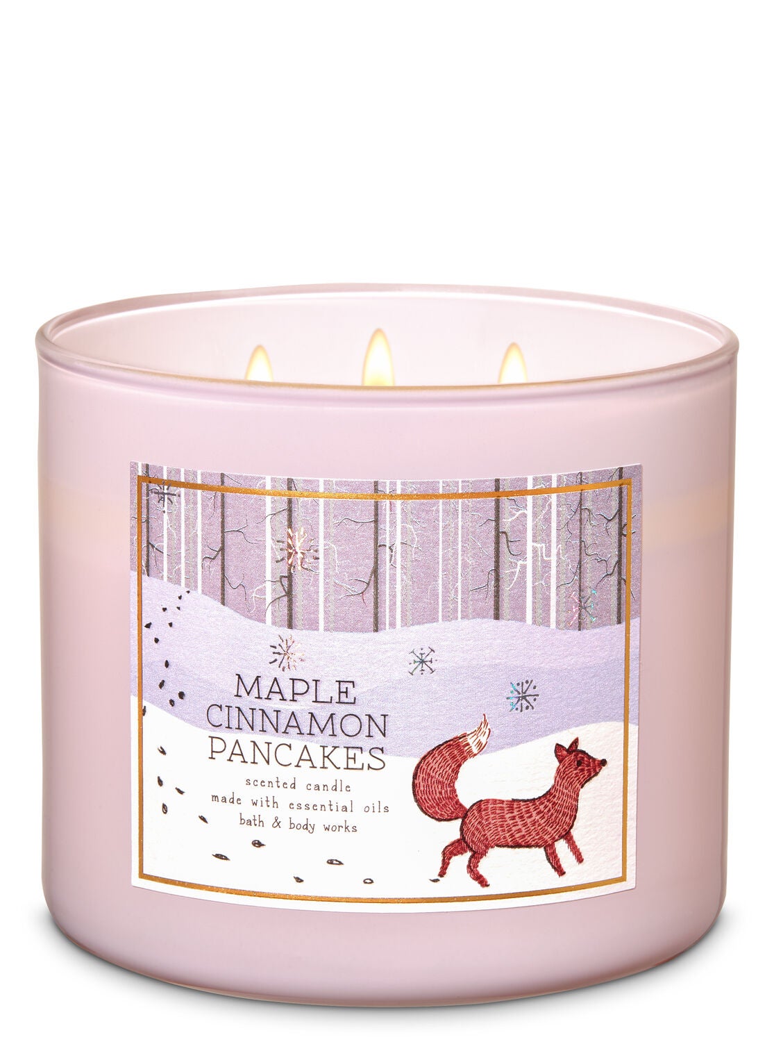 Maple Cinnamon Pancakes 3-Wick Candle - Bath And Body Works