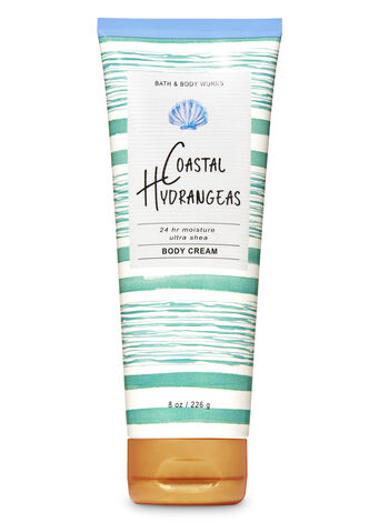  Coastal Hydrangeas Ultra Shea Body Cream - Bath And Body Works