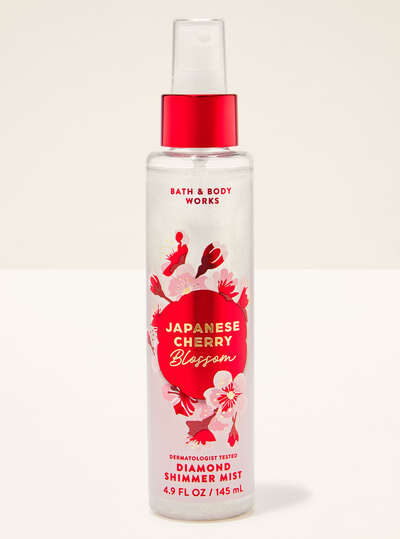 Japanese Cherry Blossom Diamond Shimmer Mist