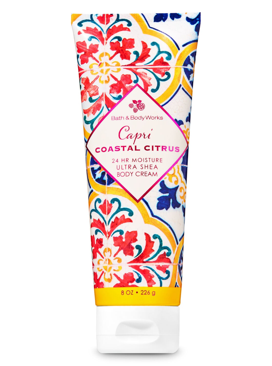 Capri Coastal Citrus Ultra Shea Body Cream - Bath And Body Works