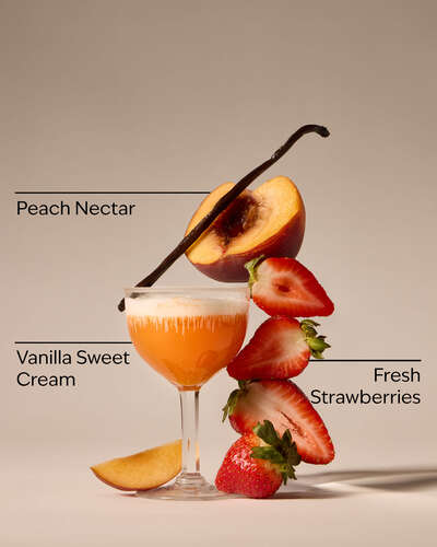 Strawberry Peach Sunset Cleansing Gel Hand Soap