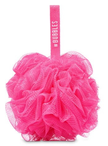 Pink Mesh Sponge Bath & Body Works