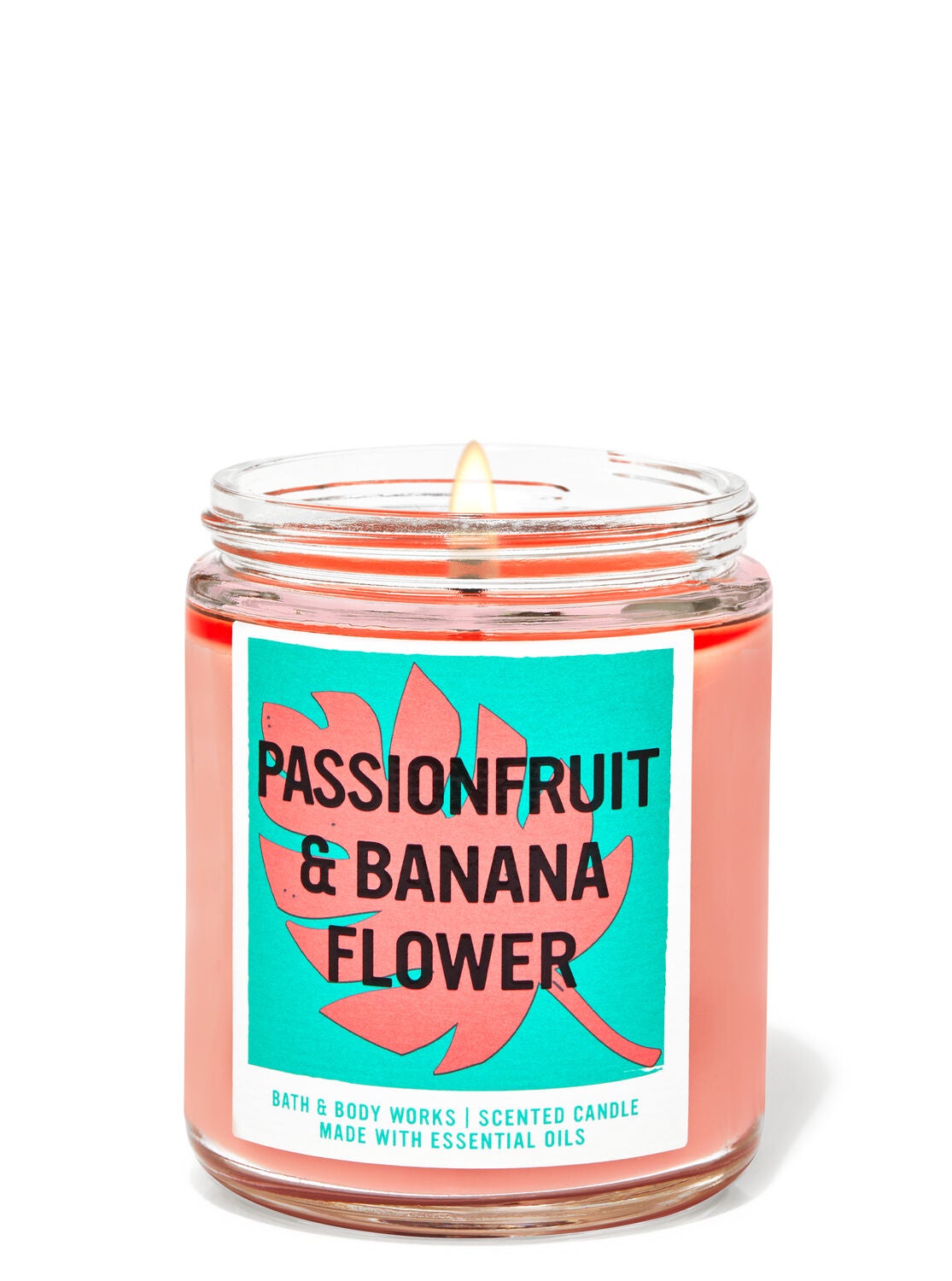 Passionfruit & Banana Flower Single Wick Candle