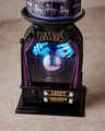 Light-up Glow-in-the-Dark Fortune Telling Pedestal 3-Wick Candle Holder