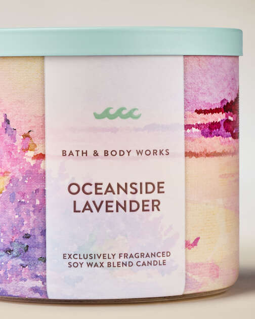 Oceanside Lavender 3-Wick Candle