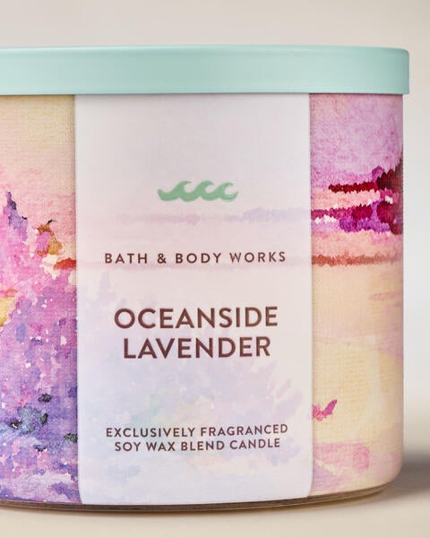 Oceanside Lavender 3-Wick Candle