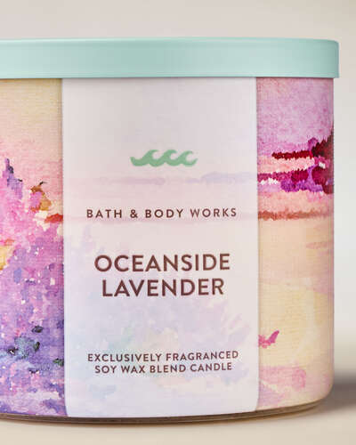 Oceanside Lavender 3-Wick Candle
