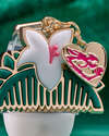 Mulan Flower Comb PocketBac Holder