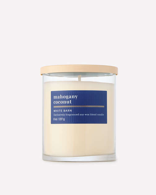 Mahogany Coconut Single Wick Candle