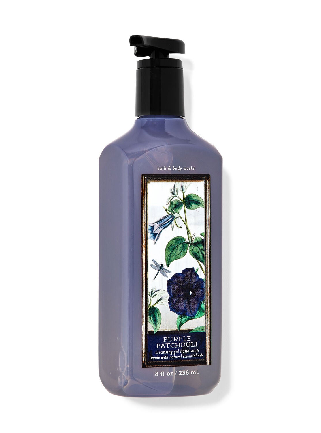 Purple Patchouli Cleansing Gel Hand Soap