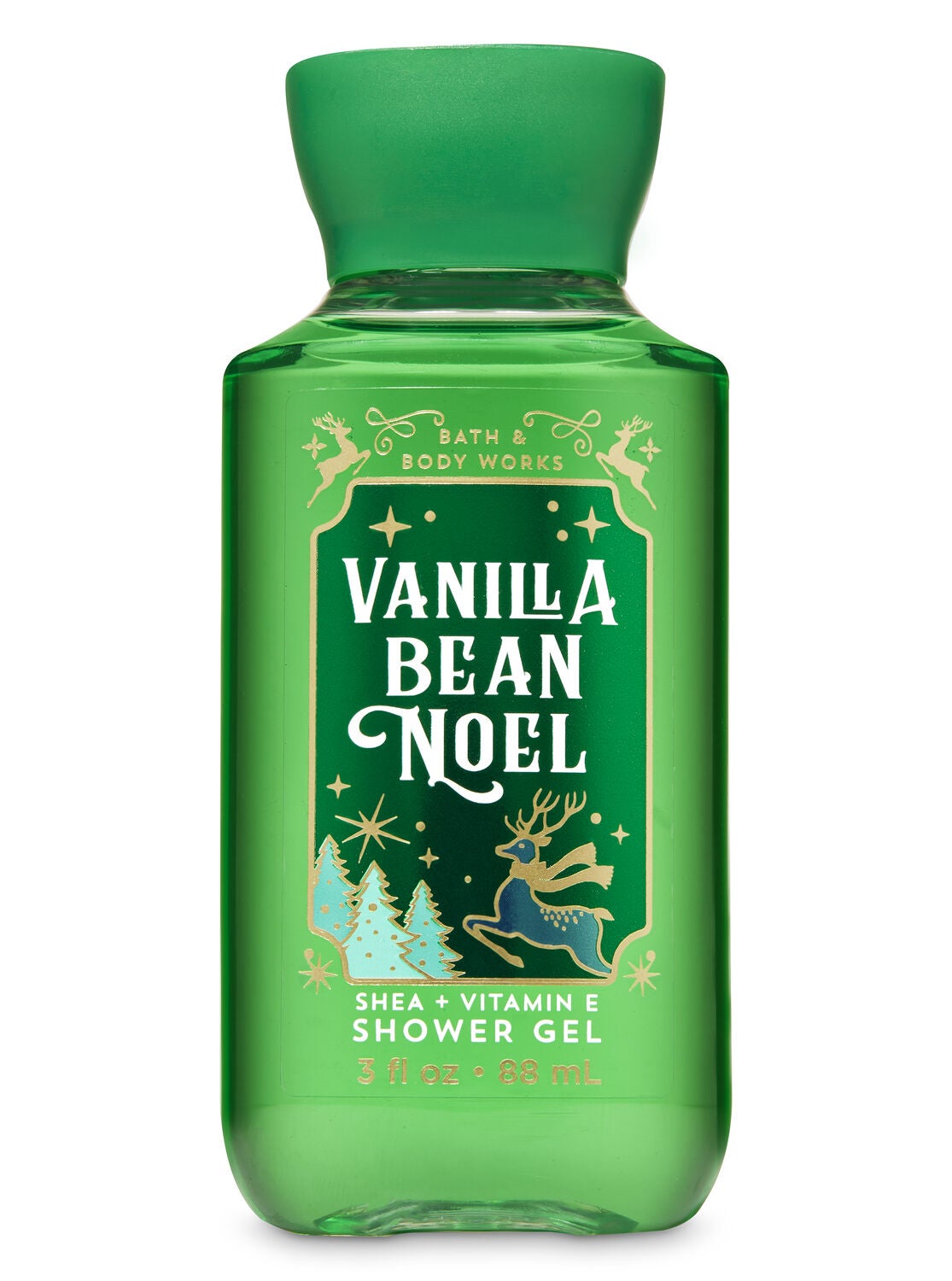 Vanilla Bean Noel Travel Size Shower Gel - Bath And Body Works