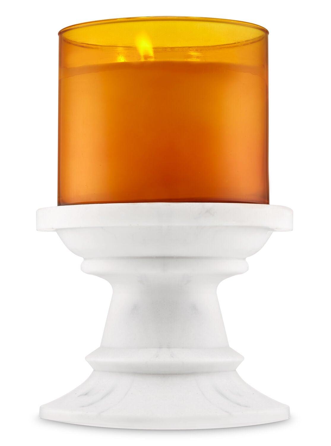 Marble Pedestal 3-Wick Candle Holder - Bath And Body Works