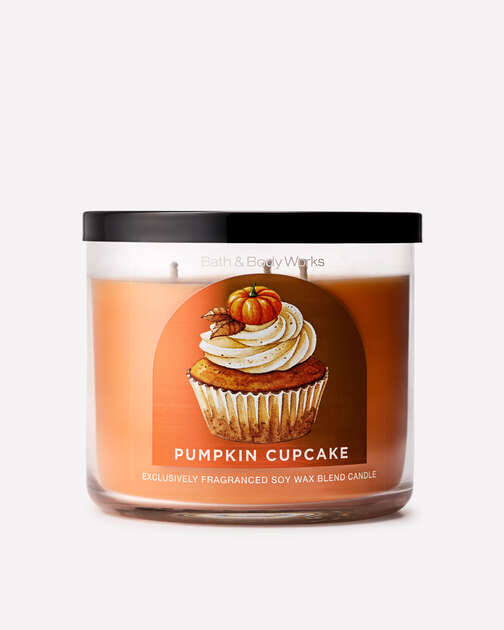 Pumpkin Cupcake 3-Wick Candle