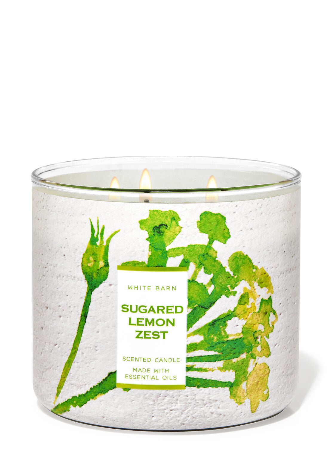 Sugared Lemon Zest 3-Wick Candle
